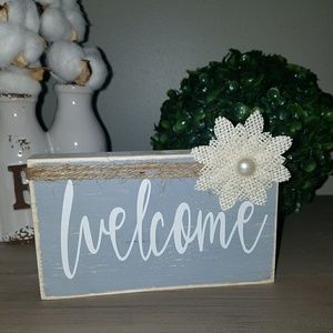 💃5 for $20🕺: Handmade table top sign